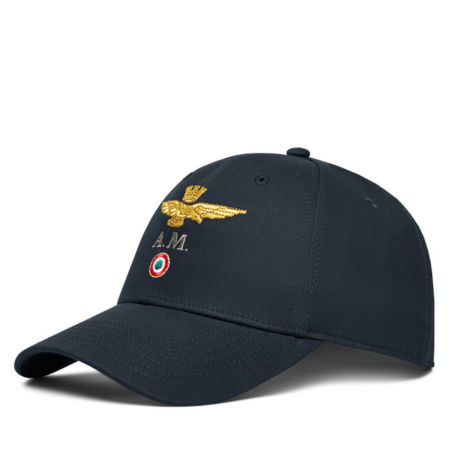 Czapka z daszkiem Aeronautica Militare 261HA1100UCT02848 Granatowy