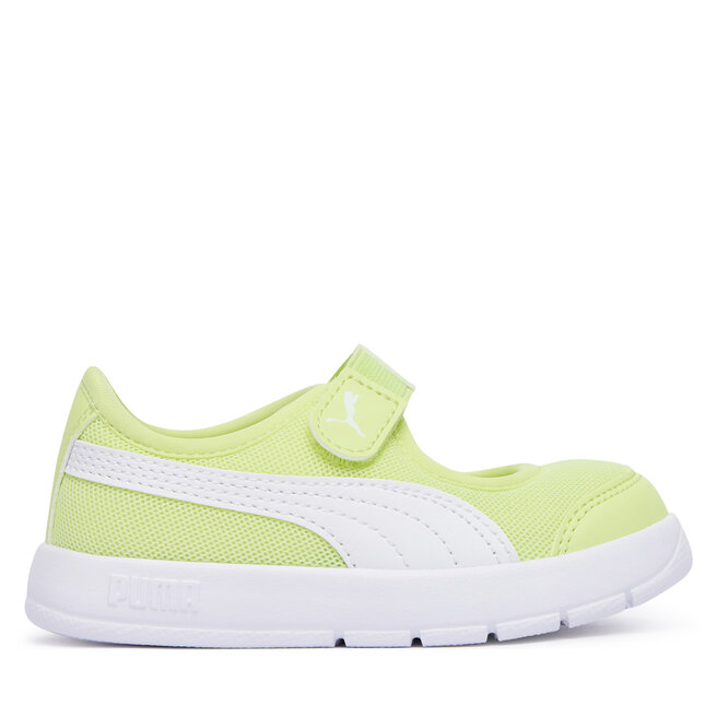 Sneakersy Puma Courtflex v3 Lina V Inf 400579 Zielony