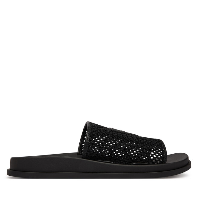 Klapki Calvin Klein Mesh Mule Slides HW0HW02889 Czarny