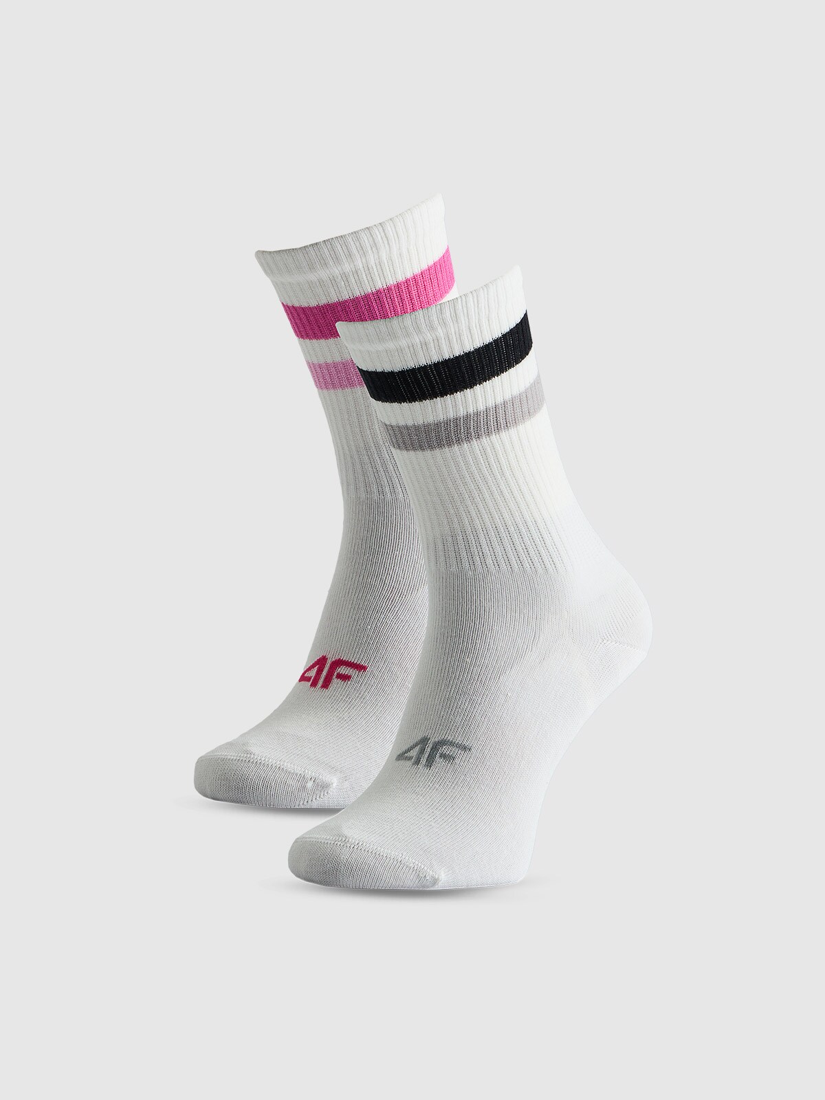 4F Skarpetki długie (2-pack) dziewczęce - multikolor 38-40