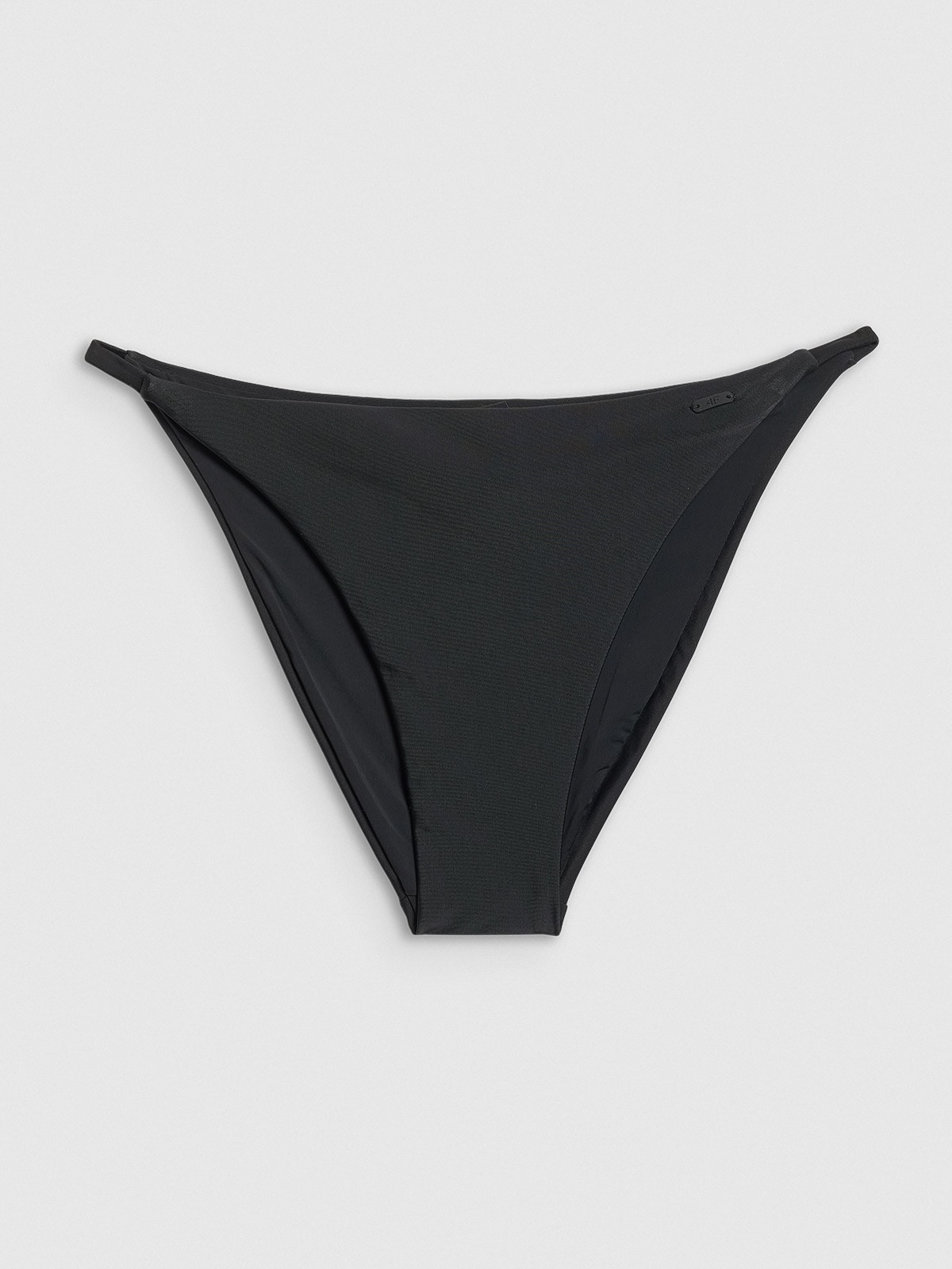 4F Dół od bikini damski - czarny XS