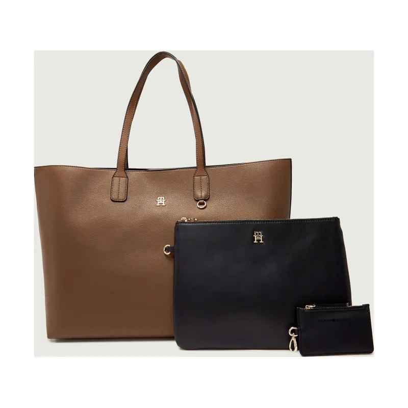 Tommy Hilfiger Shopperka + saszetki TH ICON