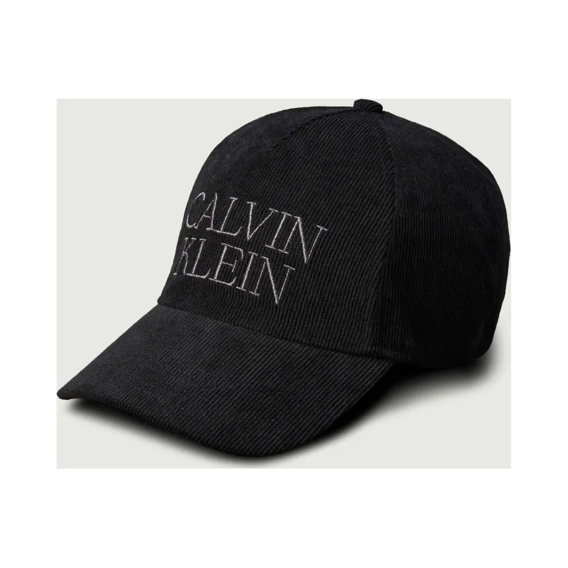 Calvin Klein Sztruksowa bejsbolówka