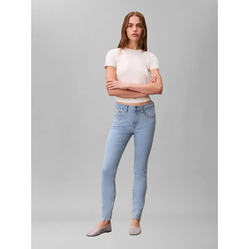 Calvin Klein Jeans Jeansy ROBINS EGG Skinny fit mid rise