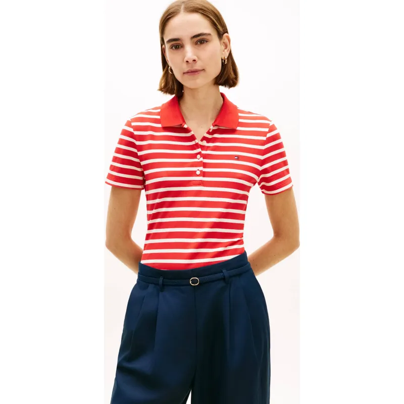 Tommy Hilfiger Polo 1985 Slim Fit pique