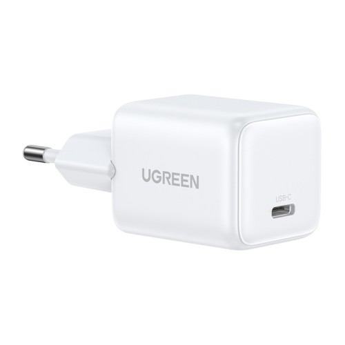 Ładowarka sieciowa Ugreen X513 GaN USB-C +KAB USB-C 1M (biała)
