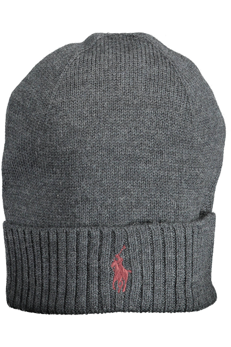 CZAPKA MĘSKA RALPH LAUREN SZARA