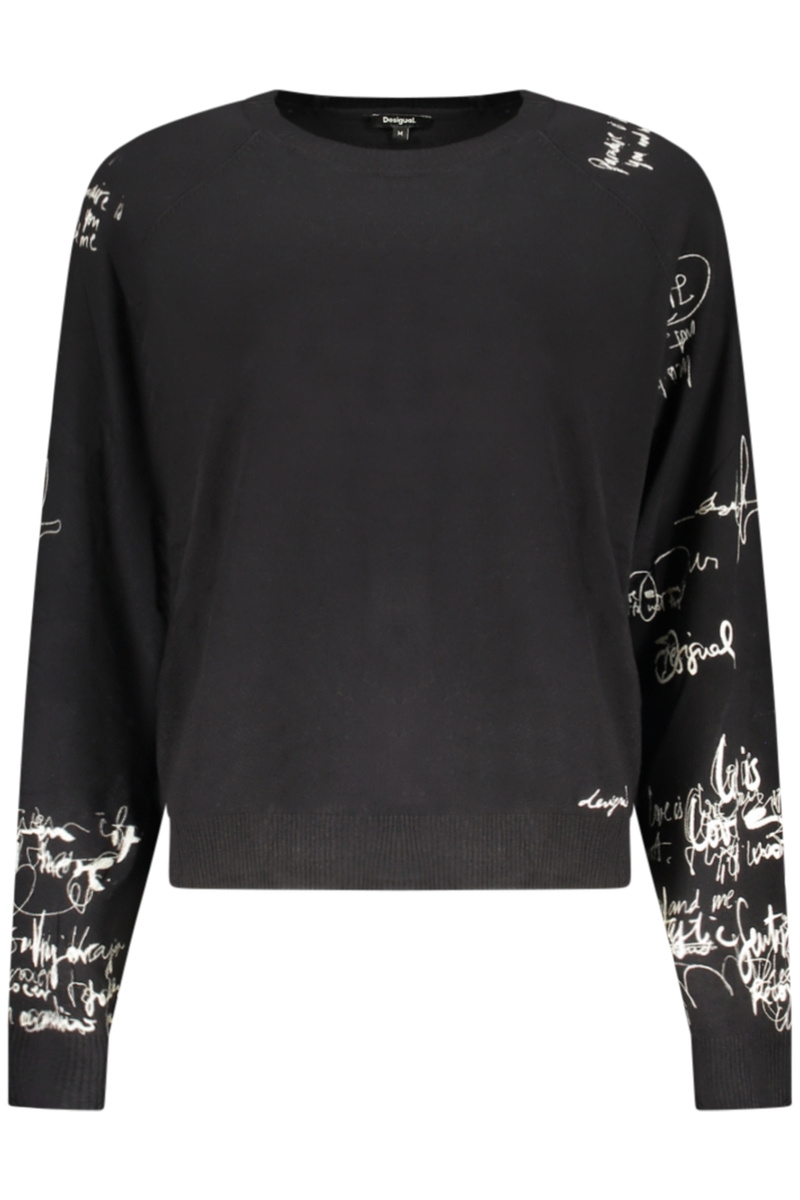Czarny sweter damski Desigual