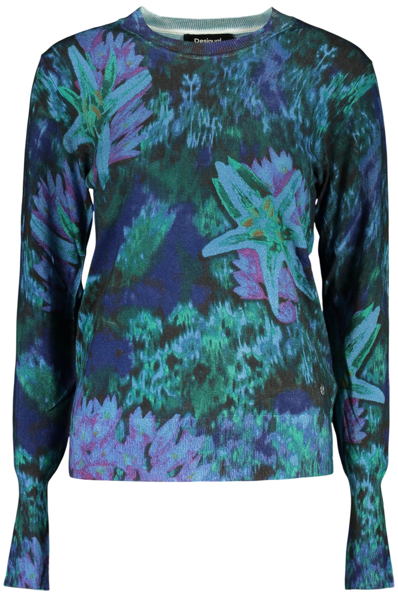 NIEBIESKI SWETER DAMSKI DESIGUAL