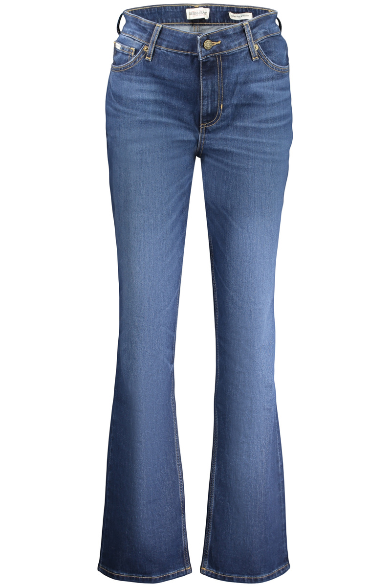 Jeansy marki GUESS JEANS W5YA98D6328_BLIJAG. Kolor: Niebieski. Kategoria: Odzież. Płeć: Damski.