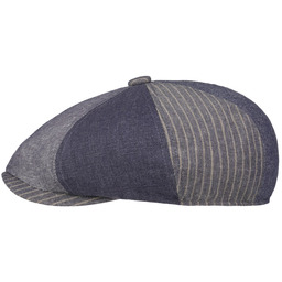 Kaszkiet Cotton Patchwork by Lipodo, ciemnoniebieski, M (57-58 cm)