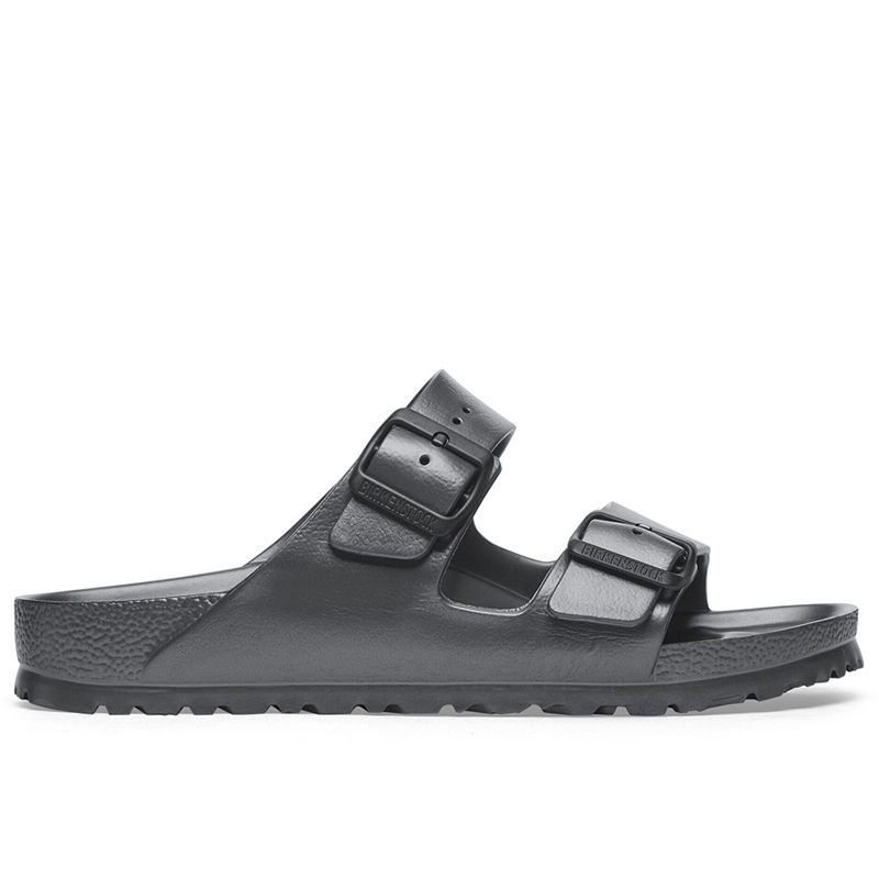 Klapki męskie Birkenstock Arizona Eva 1001497 - szare