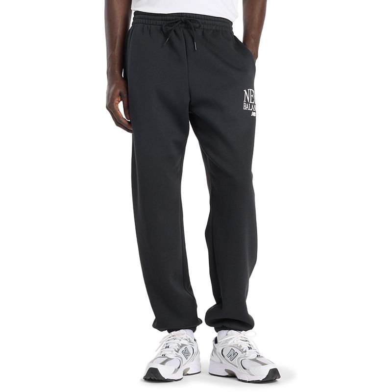 Spodnie męskie New Balance Reimagined Fleece Jogger MB61E74ABK - czarne