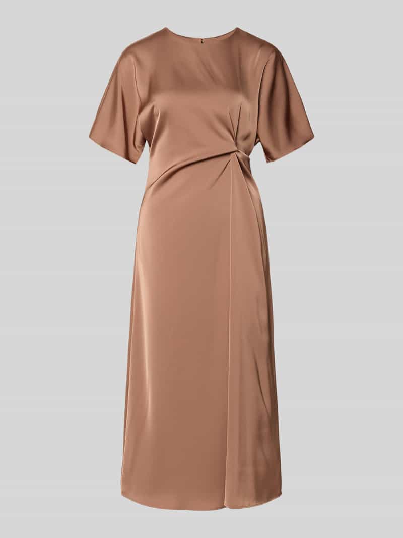 Sukienka midi z detalem węzła model 'Dela'