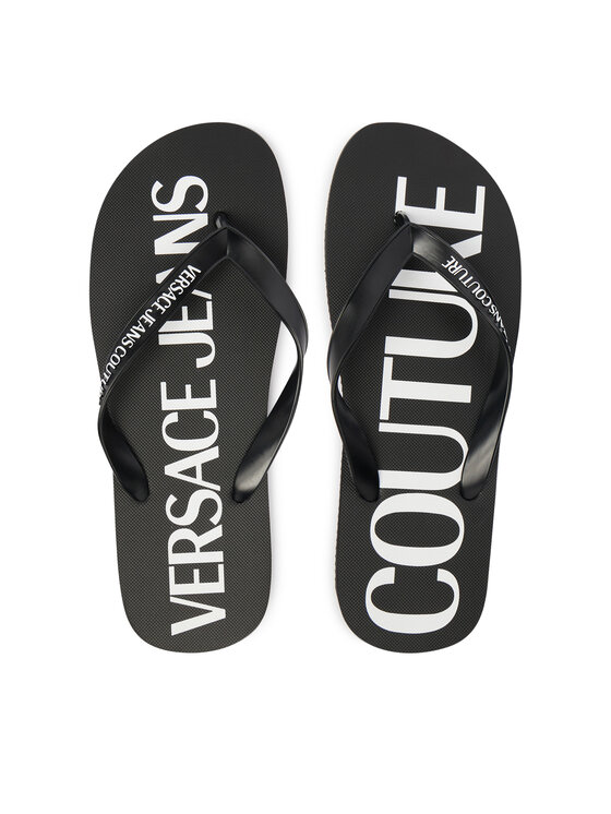 Versace Jeans Couture Japonki 80YA3SQ7 ZSS81 Czarny