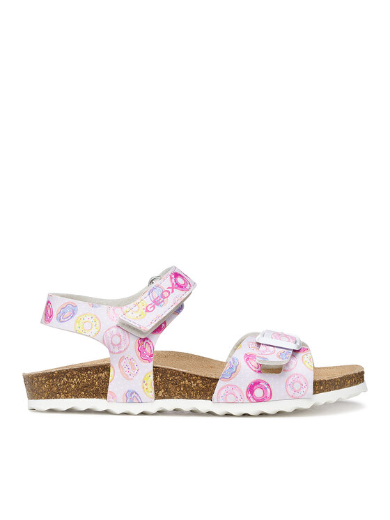 Geox Sandały J Adriel Girl J028MC 00004 C1Z8D S Różowy