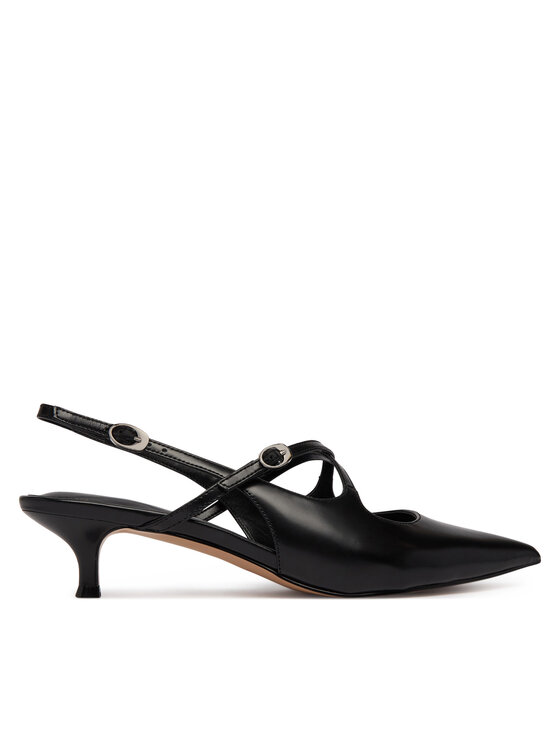 Guess Czółenka FLJCSR LEA05 Czarny