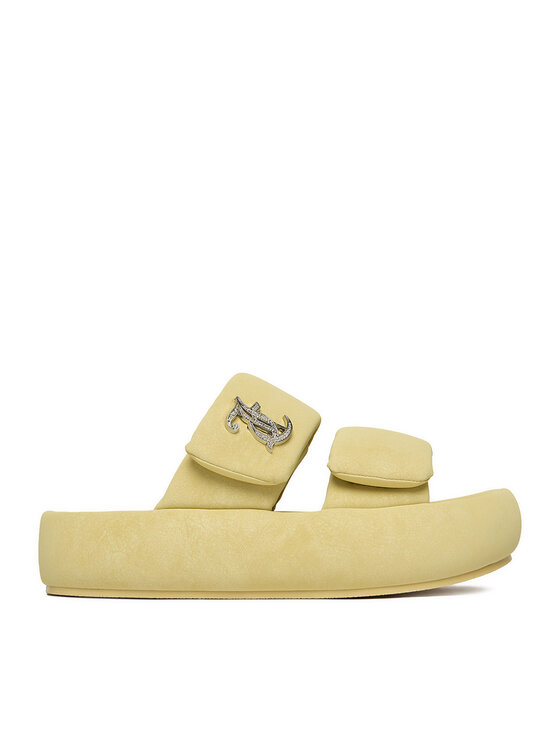 Juicy Couture Klapki CEO-WSS21515-06 Żółty