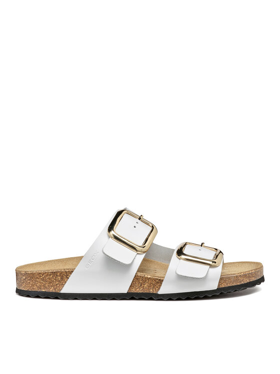 Geox Klapki D Brionia R D45Y3B 00085 C1000 Biały