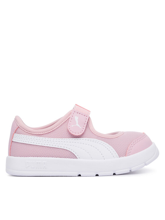 Puma Półbuty Courtflex v3 Lina V Inf 400579 02 Różowy