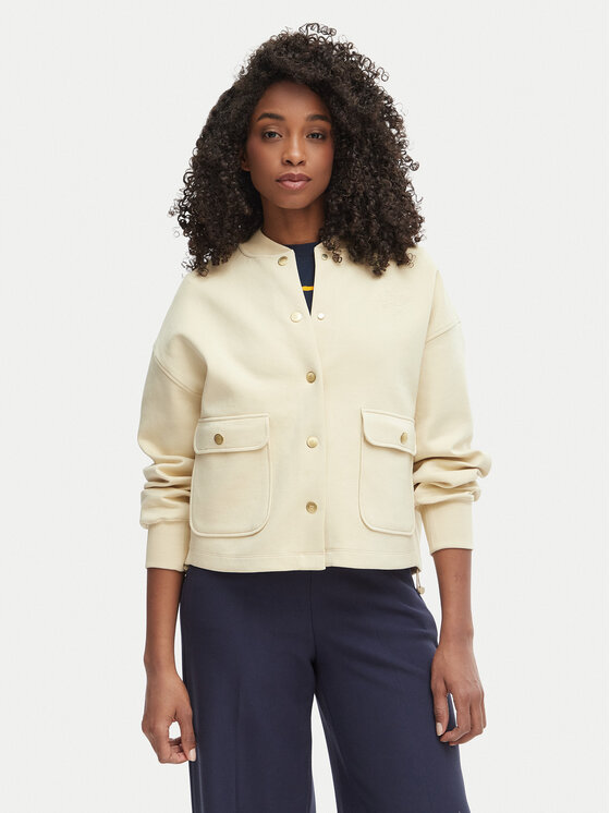 Tommy Hilfiger Bluza WW0WW48730 Beżowy jasny Relaxed Fit