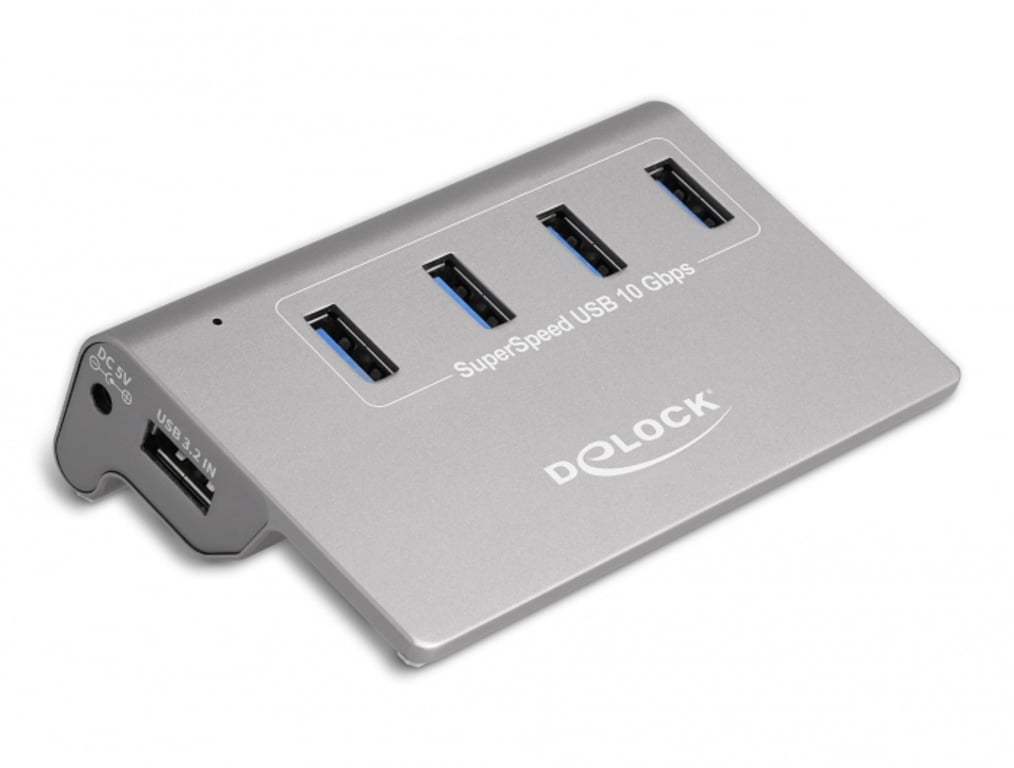 DeLOCK Hub USB 3.2 Gen 2, 4 gniazda USB Typu-A 64181