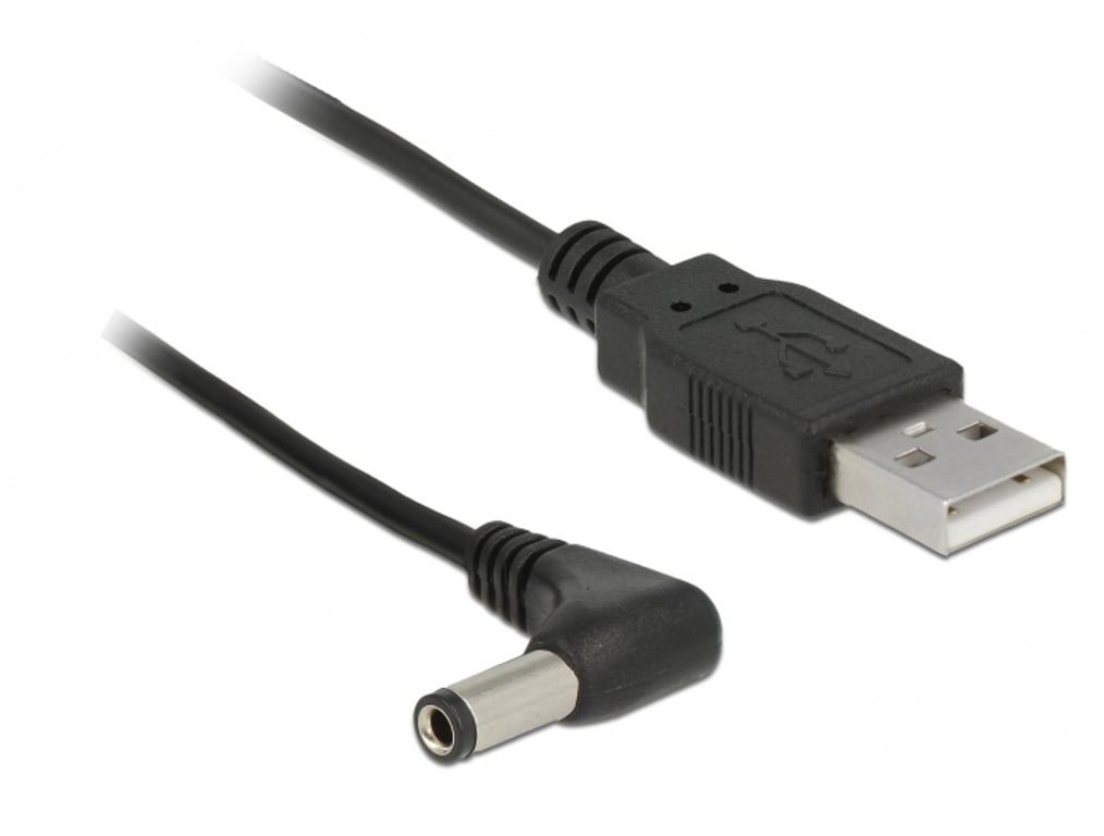 DeLOCK 85588 kabel zasilające Czarny 1,5 m USB A