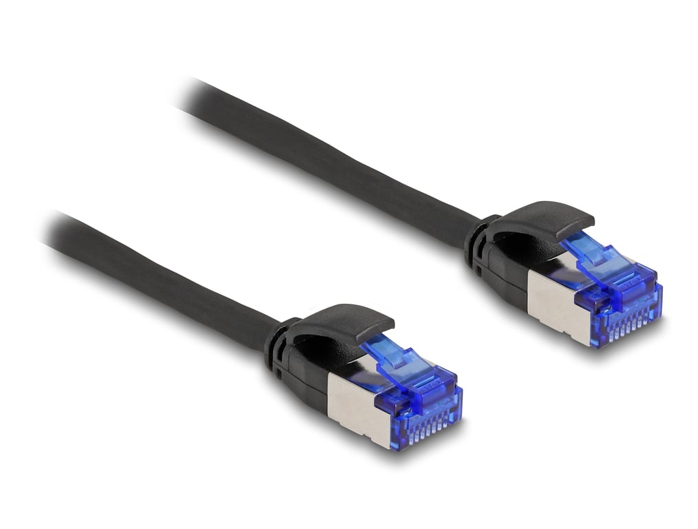 DeLOCK Kabel sieciowy RJ45 Cat.6A S/FTP Slim 3 m czarny 80229