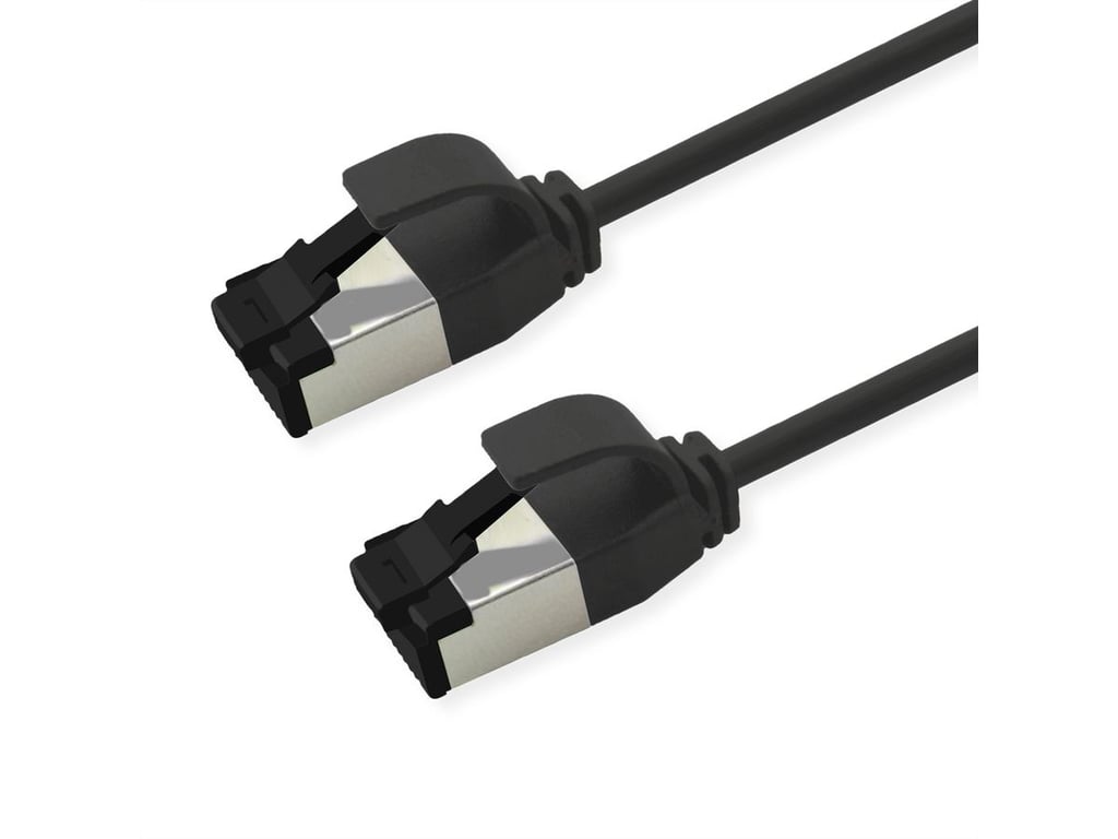 ROLINE 21.15.3450 kabel sieciowy Czarny 0,5 m Cat8.1 S/FTP (S-STP)