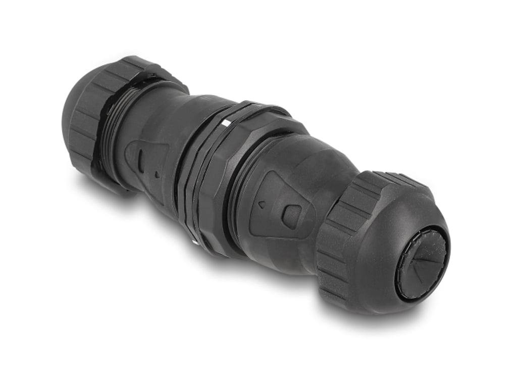 DeLOCK Złącze kablowe LSA na LSA, Cat.6A, IP68 pyło- i wodoszczelne, czarne 67045