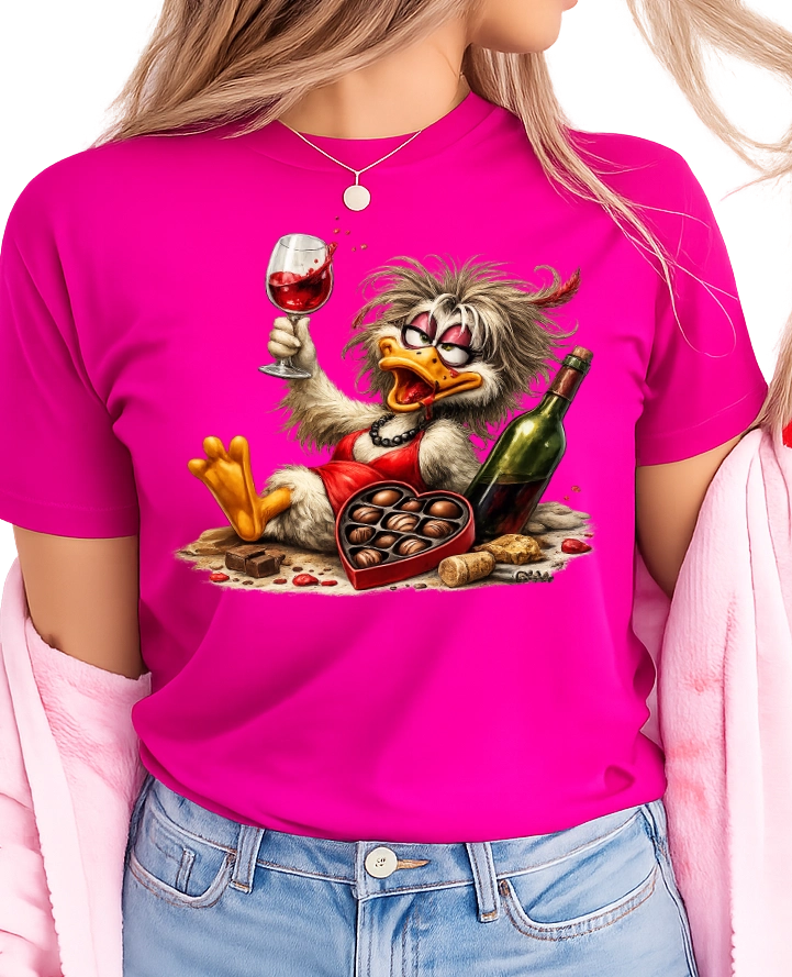 Śmieszna koszulka damska z nadrukiem