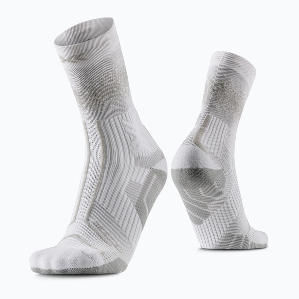X-SOCKS skarpetki biegowe TERRASKIN PERFORM CREW x white/silver grey