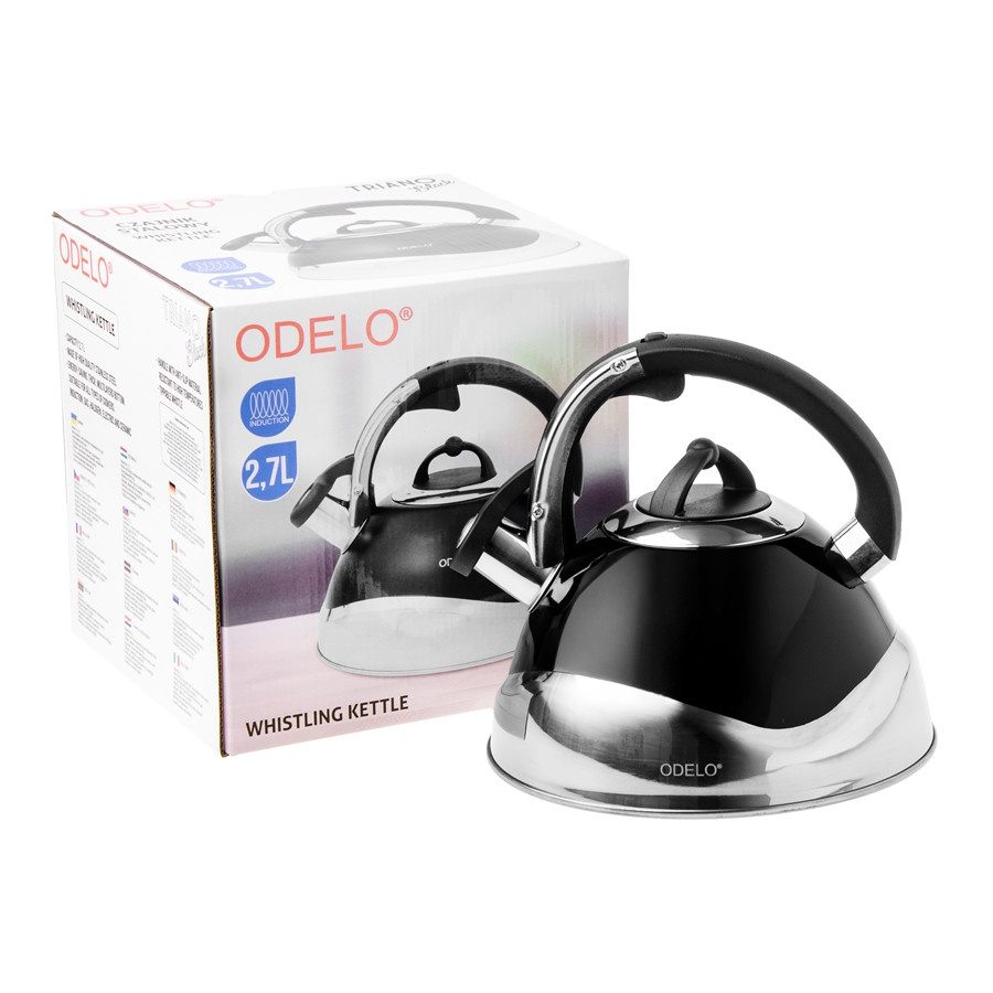 Czajnik ODELO TRIANO BLACK 2,7L 1szt. DH-OD2024