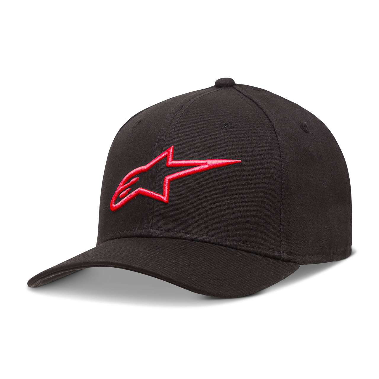 Czapka z Daszkiem Alpinestars Ageless Curve Czarny/CzerwonyS/M