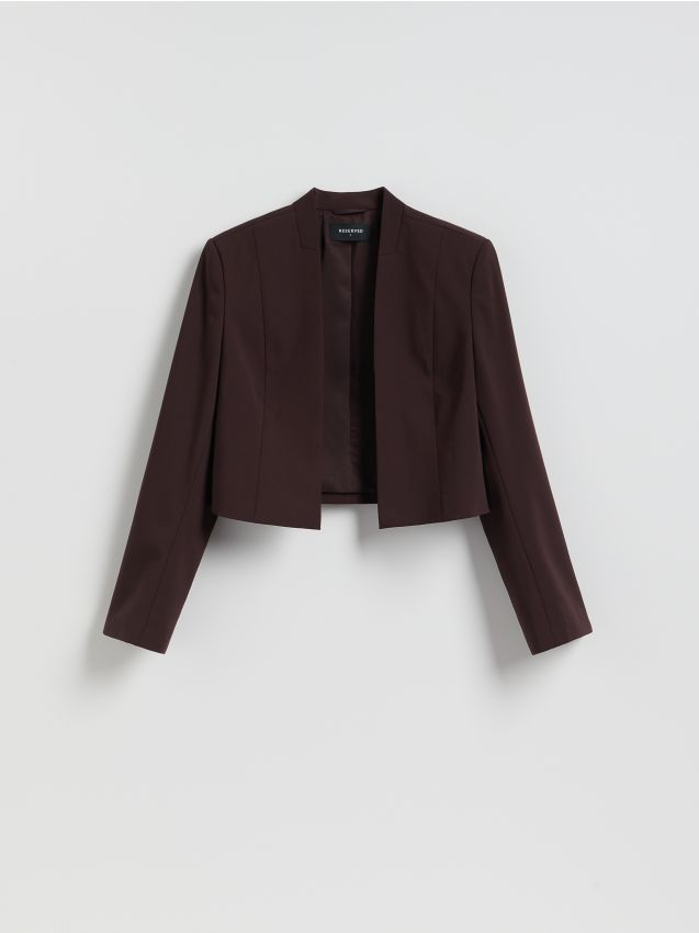 Reserved - Krótka marynarka - brązowy