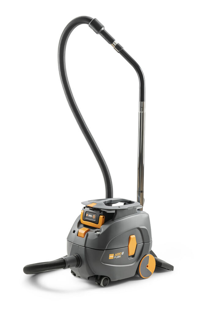 TASKI AERO 8 FLEXX 1szt. - bateryjny odkurzacz do pracy na sucho (urządzenie z akcesoriami, baterią i ładowarką ) 990152