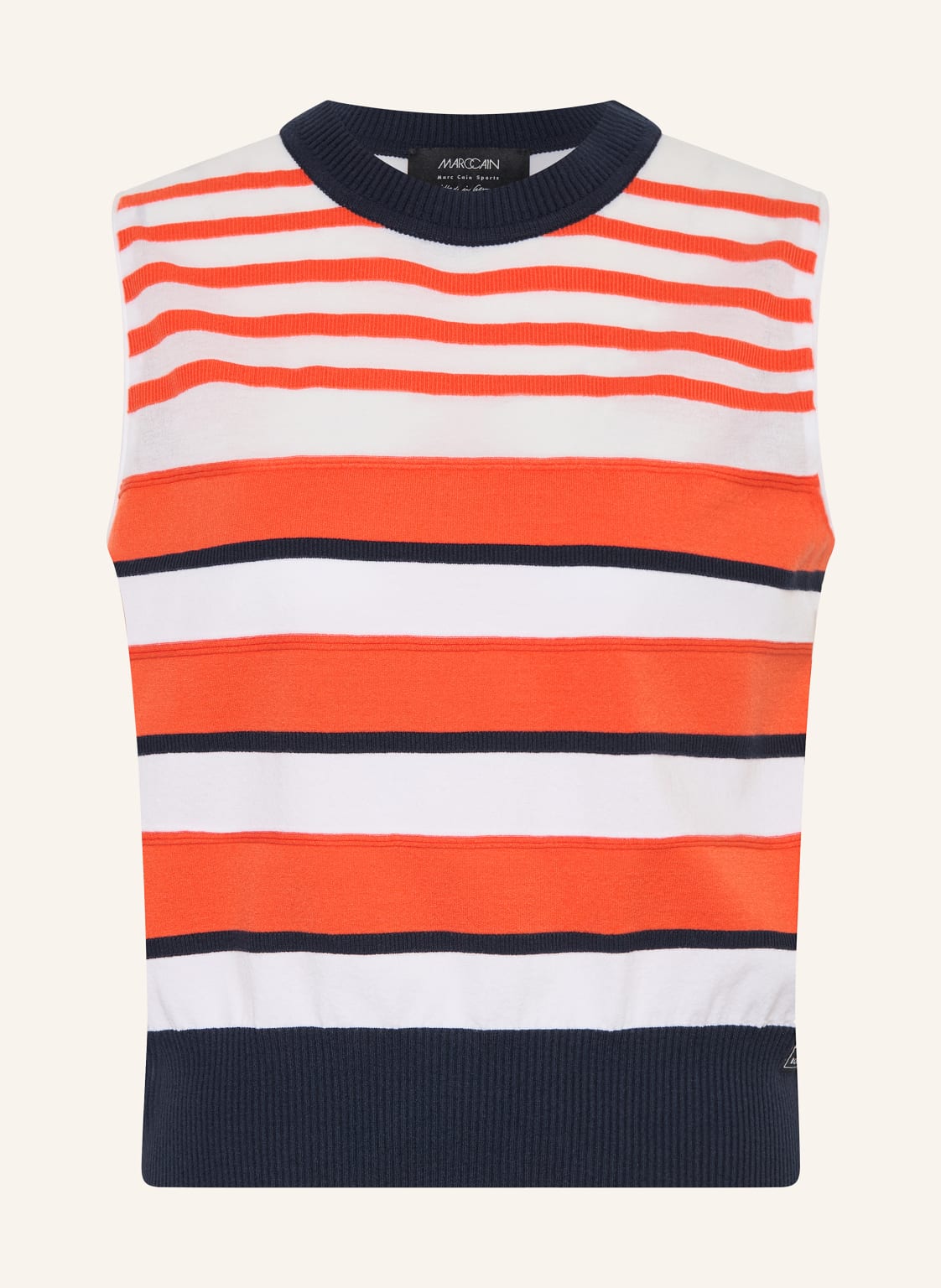 Marc Cain Dzianinowy Top rot