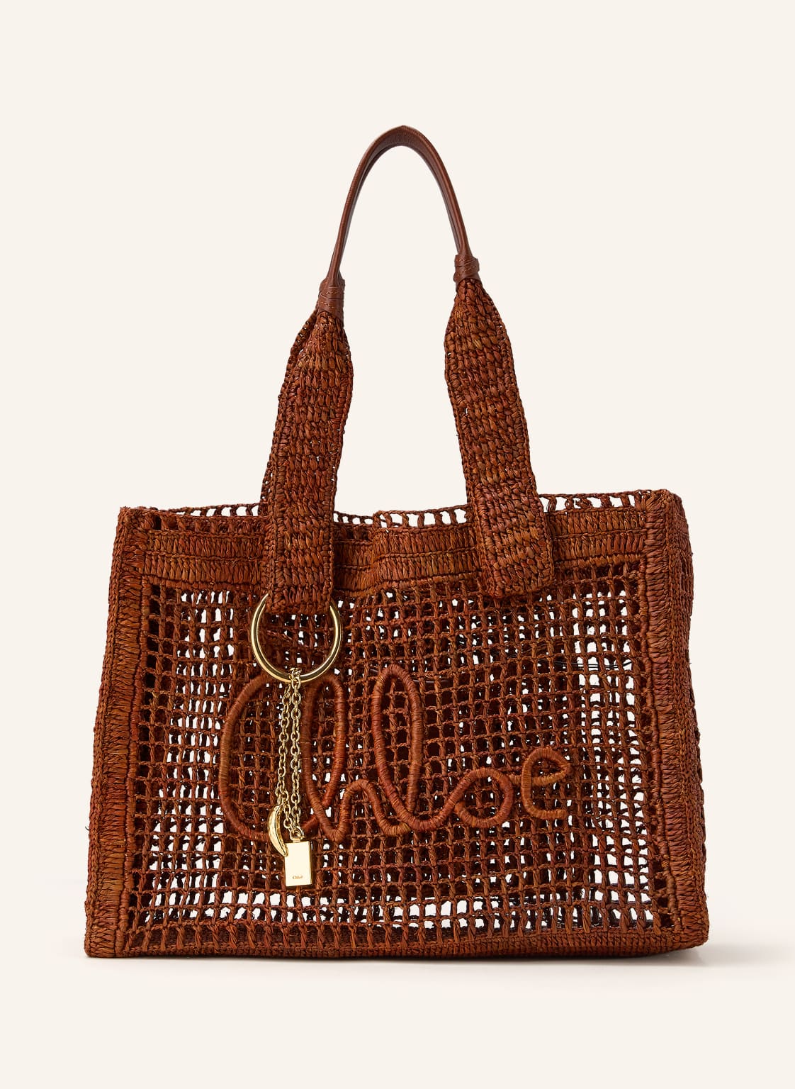 Chloé Torba Na Zakupy Summer Banana braun