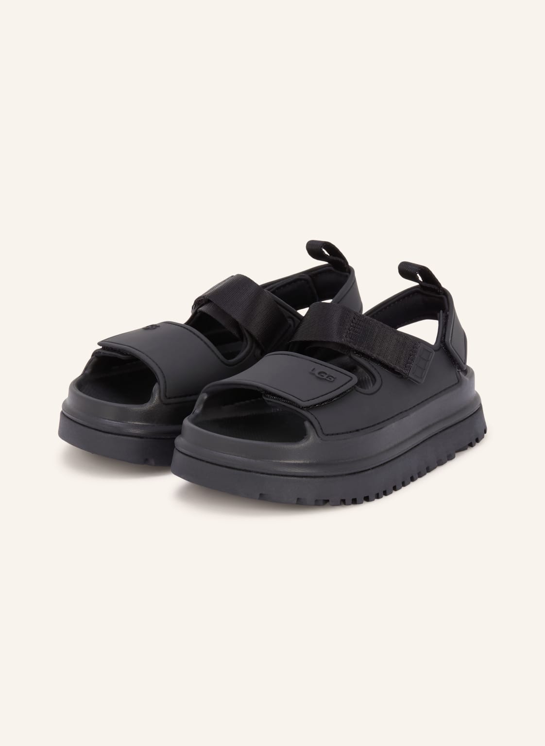 Ugg Sandały Goldenglow schwarz