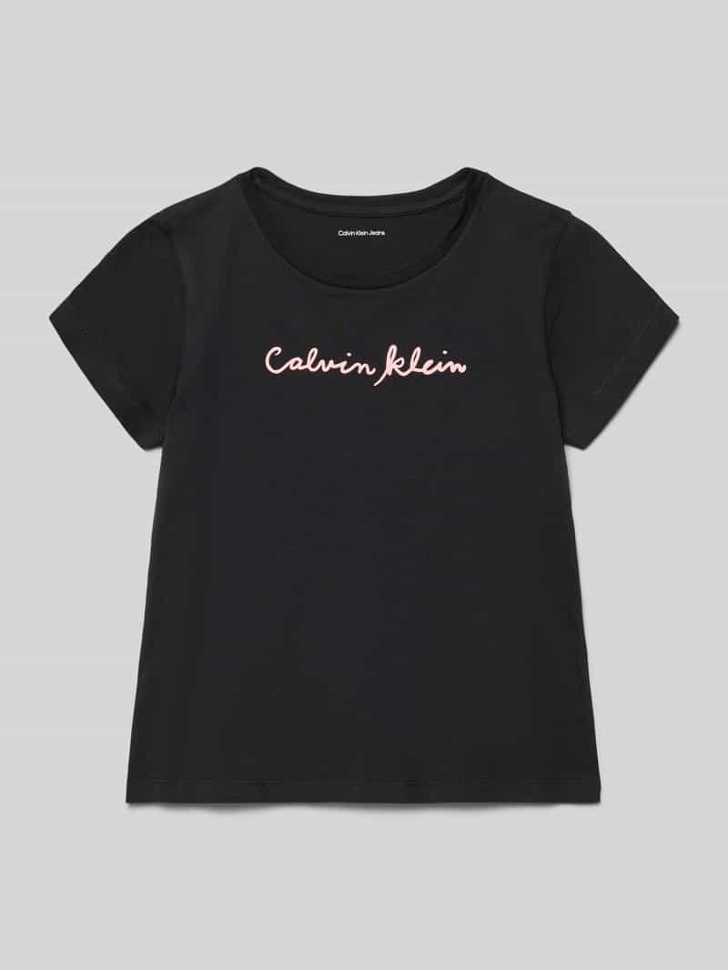 męski t-shirt o kroju regular fit z czystej bawełny