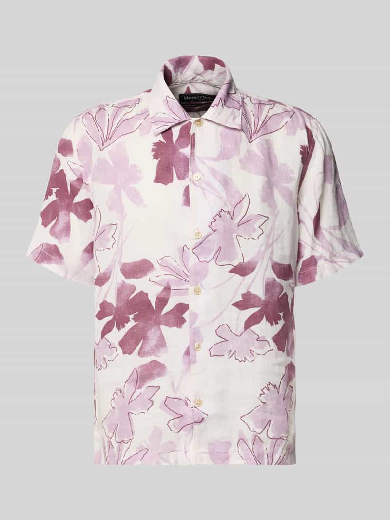 Koszula casualowa o kroju relaxed fit z czystego lnu