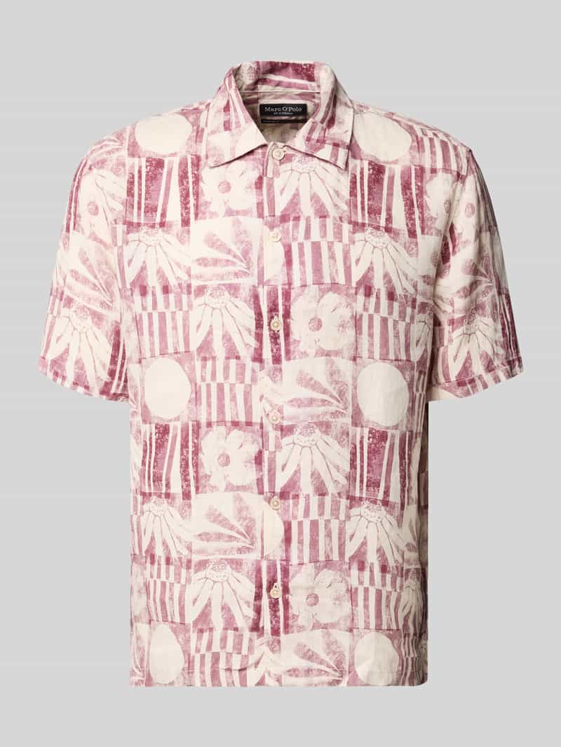 Koszula casualowa o kroju relaxed fit z czystego lnu