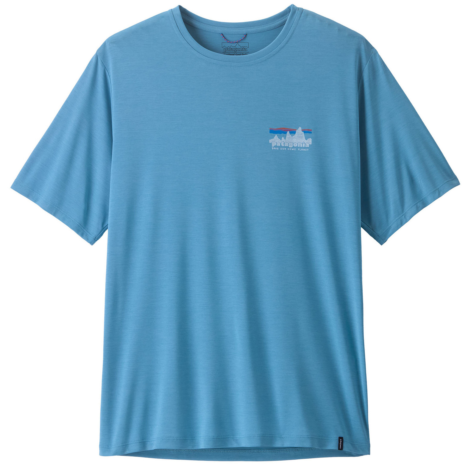 Koszulka męska Patagonia Men's Capilene Cool Daily Shirt - '73 Skyline Rozmiar: XL / Kolor: niebieski