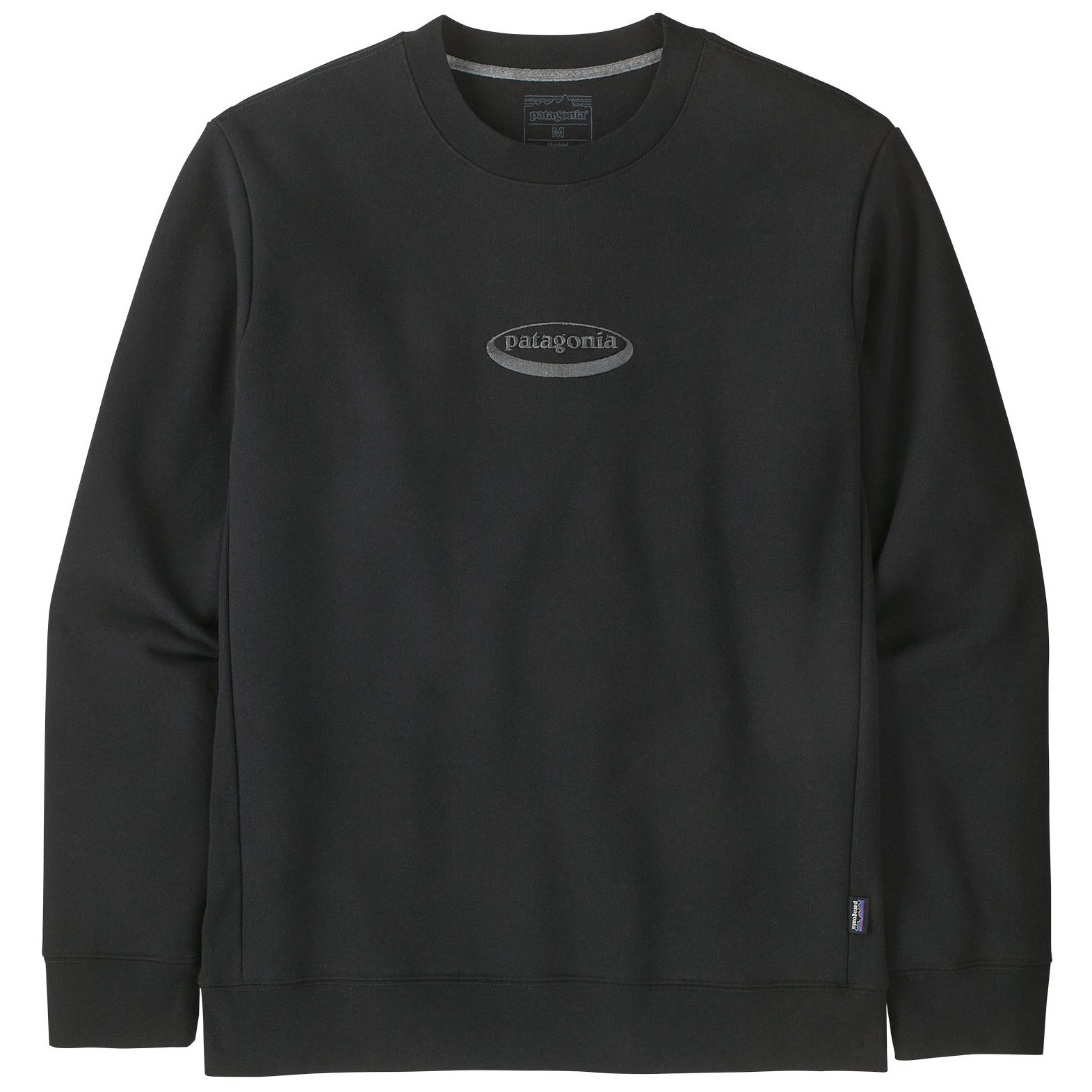 Męska bluza Patagonia Men's '95 Oval Logo Uprisal Crew Sweatshirt Rozmiar: L / Kolor: czarny