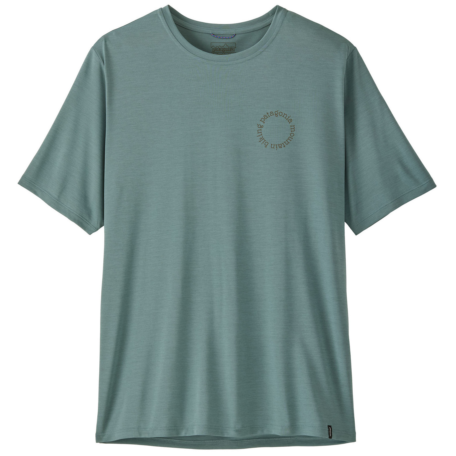 Koszulka męska Patagonia Men's Capilene Cool Daily Shirt - Spoke Stencil Rozmiar: L / Kolor: niebieski