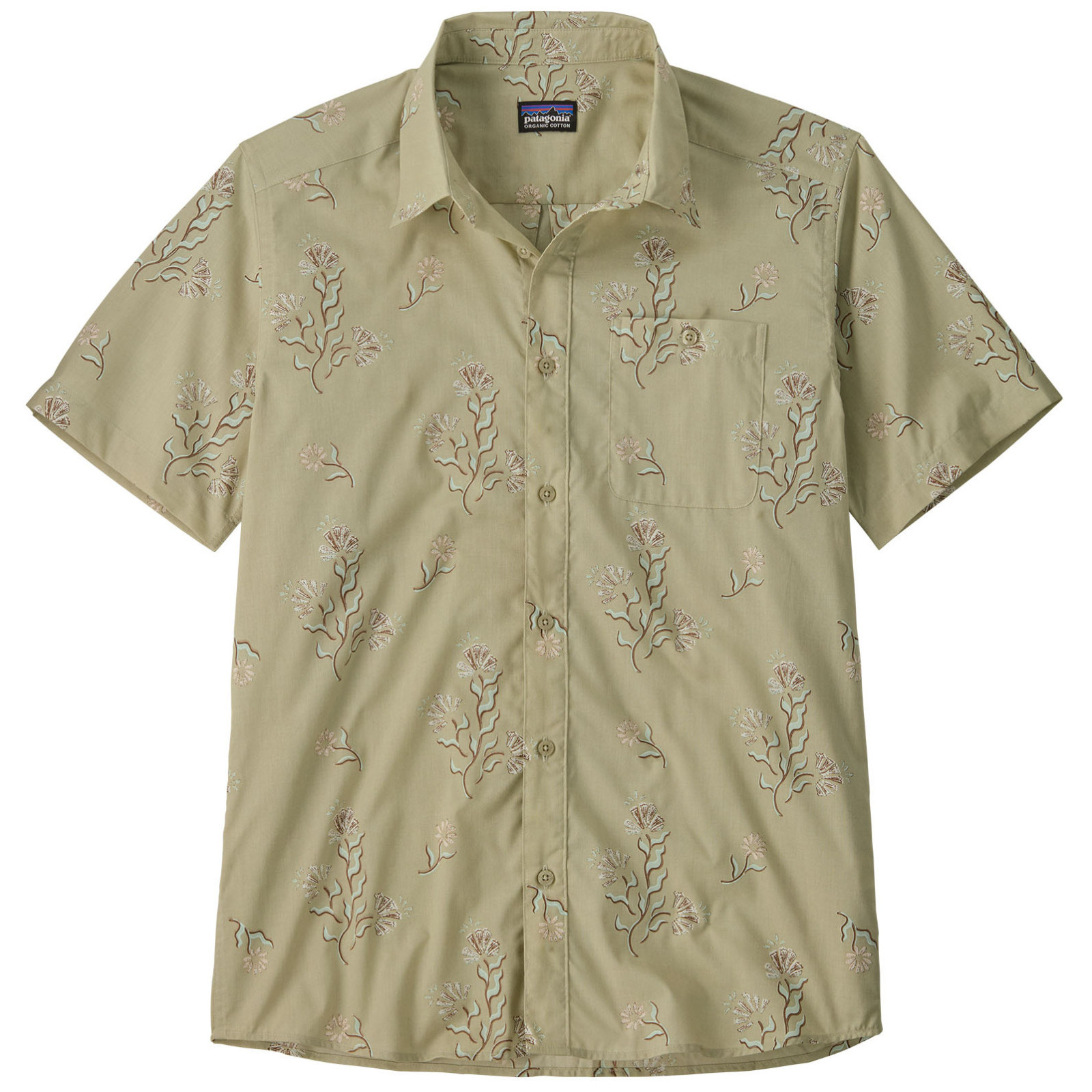Koszula męska Patagonia Men's Go-To Shirt Rozmiar: M / Kolor: zielony