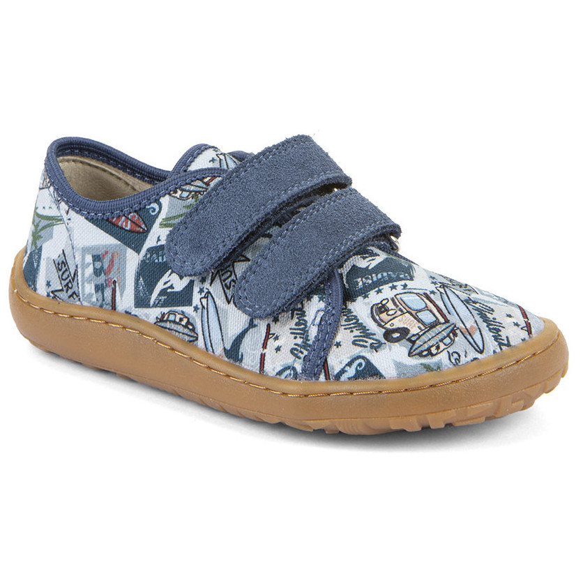 Dziecięce tenisówki Frodo Barefoot canvas Light Blue Rozmiar butów (UE): 29 / Kolor: niebieski
