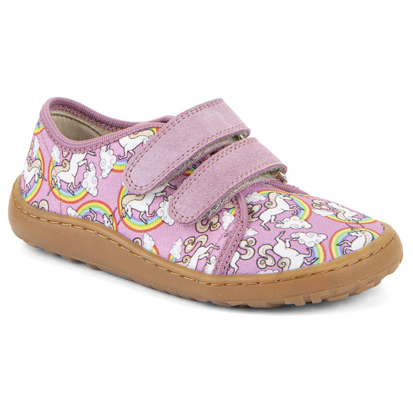 Dziecięce tenisówki Frodo Barefoot canvas White/Pink Rozmiar butów (UE): 28 / Kolor: różowy