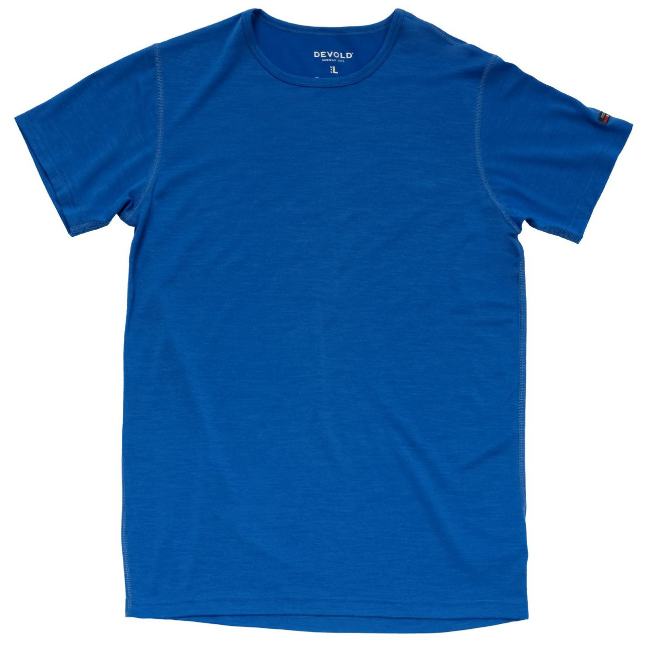 Koszulka męska Devold Breeze Man T-Shirt short sleeve Rozmiar: L / Kolor: ciemnoniebieski