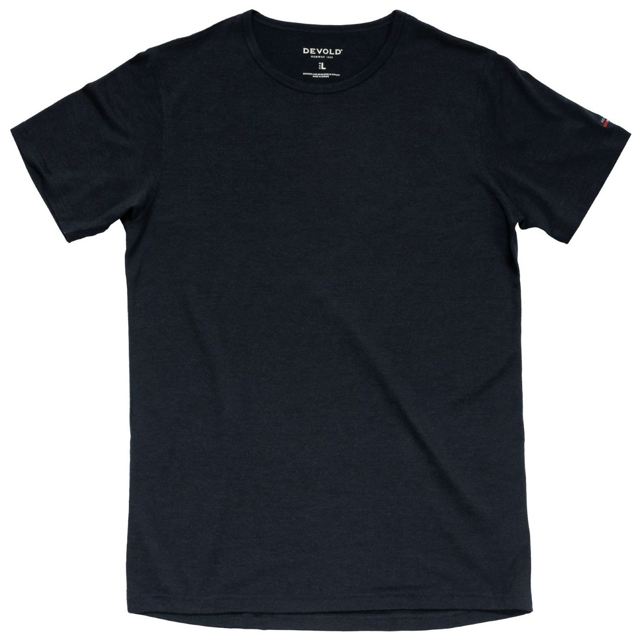 Koszulka męska Devold Breeze Man T-Shirt short sleeve Rozmiar: XXL / Kolor: ciemnoszary